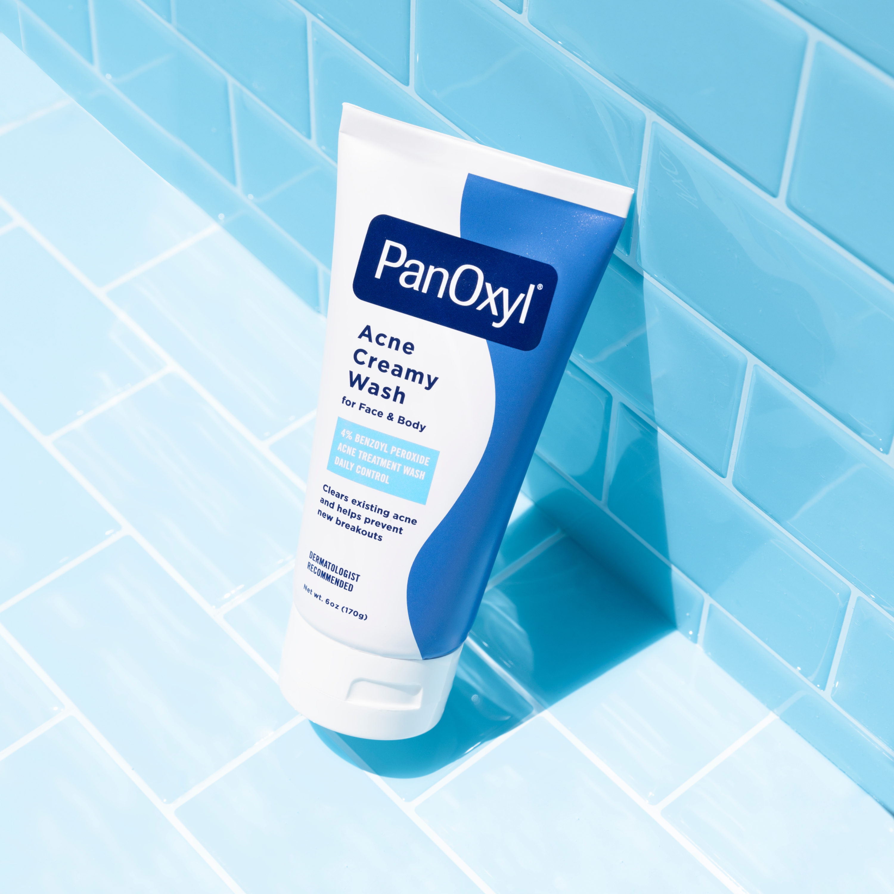PanOxyl Acne Creamy Wash acne cleanser with 4% Benzoyl Peroxide